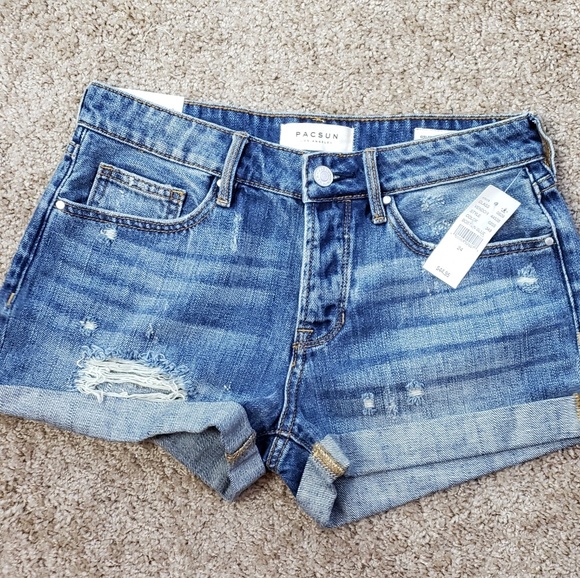 PacSun Pants - Pacsun Girlfriend Jean Short Shorts 24